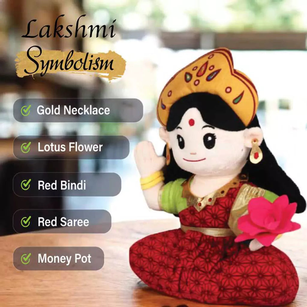shiva symbolism embedded in aurbo mantra chanting lakshmi soft toy