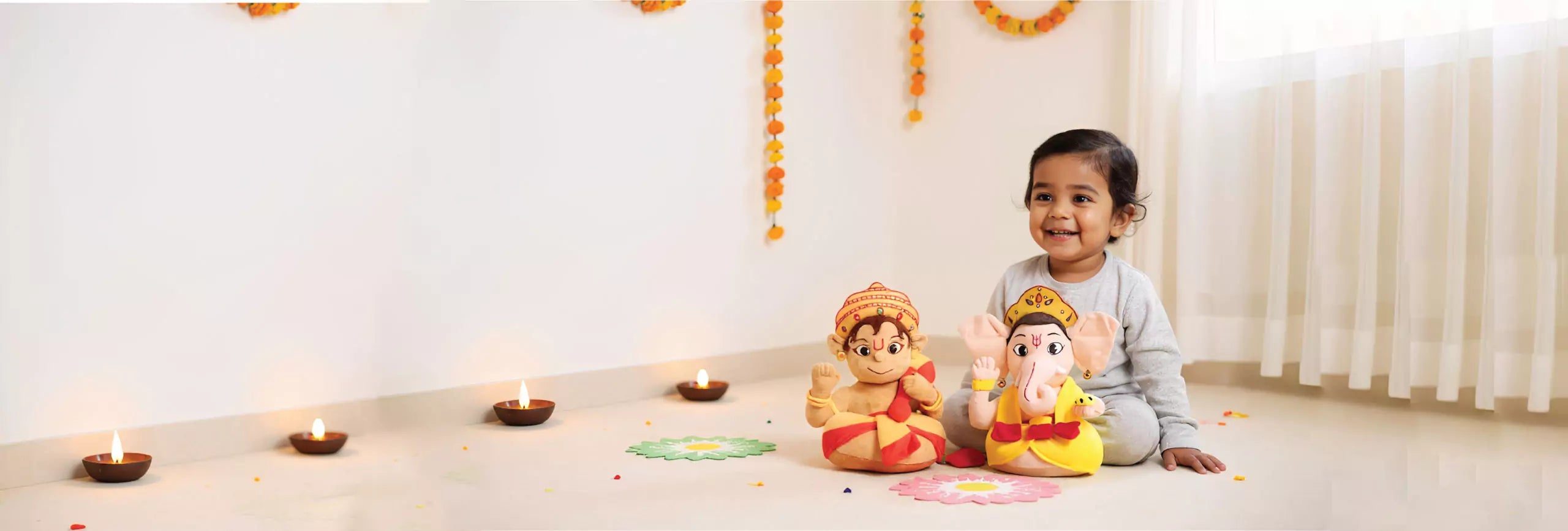 <h1>Enjoy Flat 15% Off <br> This Diwali</h1>