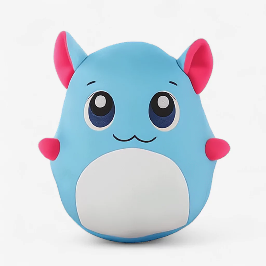 aurbo blue plush pillow soft toy