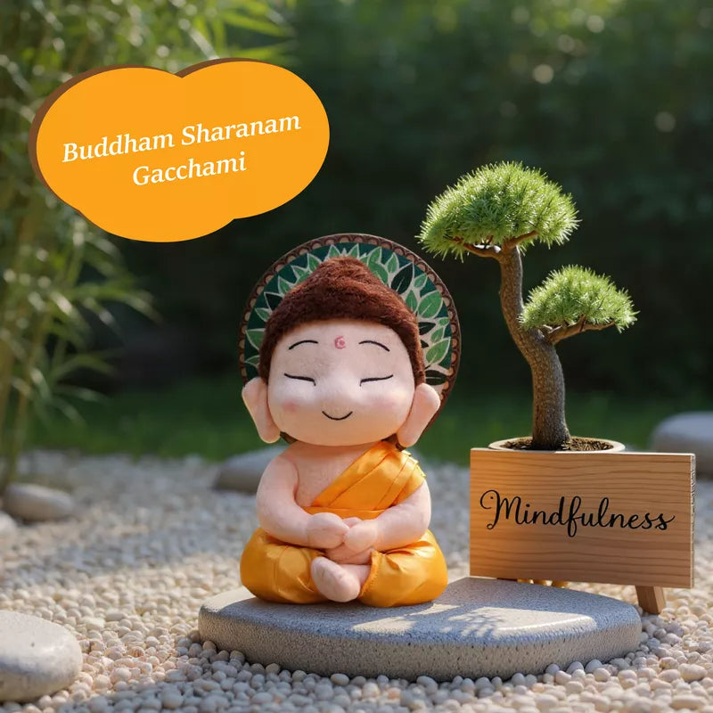 Mantra Chanting Baby Buddha (Small, 25cm)