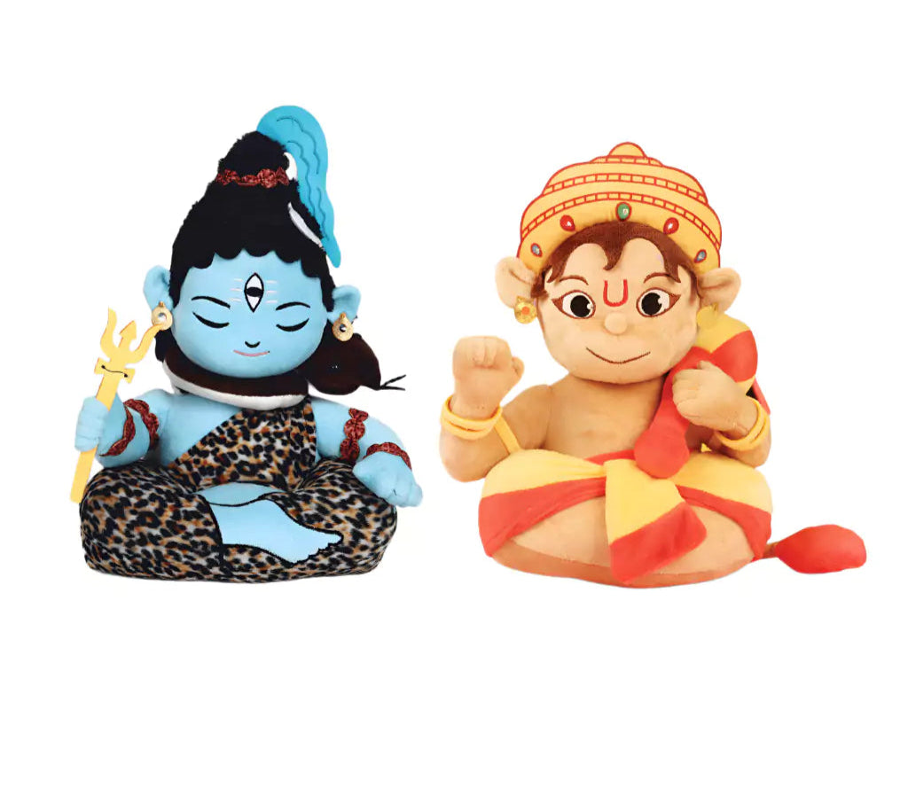 mantra chanting baby shiva soft toys