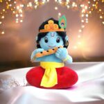 cute baby krishna soft toy